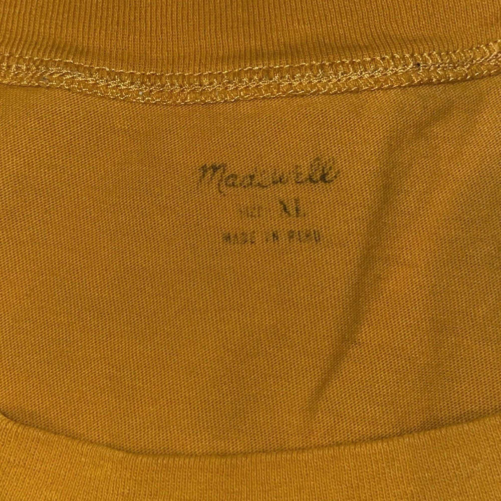 Yellow Madewell Tshirt - Picture 2 of 5